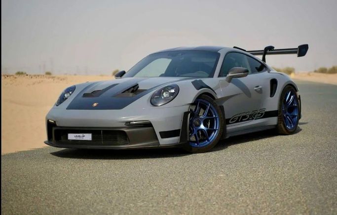 Porsche 911 GT3 RS 992, 2023 купе спорт класса в Дубае от LeveL Up Car Rental  серый цвет | AUTO.AE | Объявление #1691