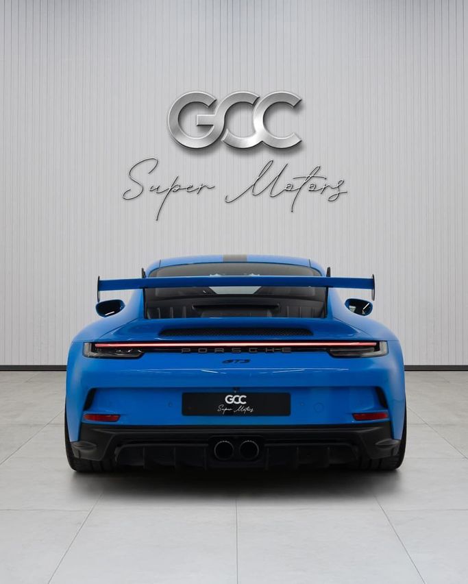 Подержанный Porsche 911 GT3 992, 4.0 л, 2022 в Дубае от GCC Super Motors Синий цвет. GCC | AUTO.AE
