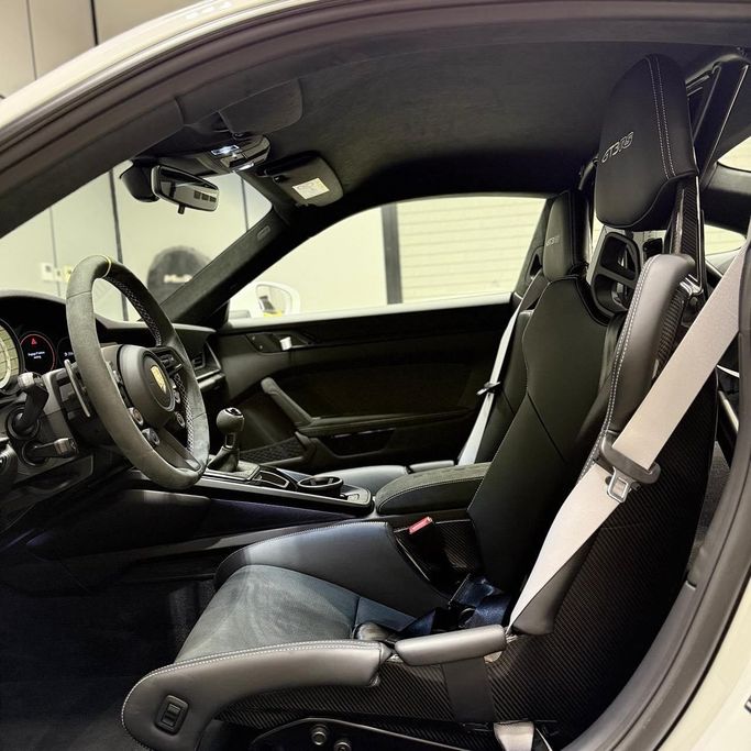 New Porsche 911 GT3 RS 992, 4.0 l, 2025 in Dubai by AAA Motors, White color. GCC Specs | AUTO.AE