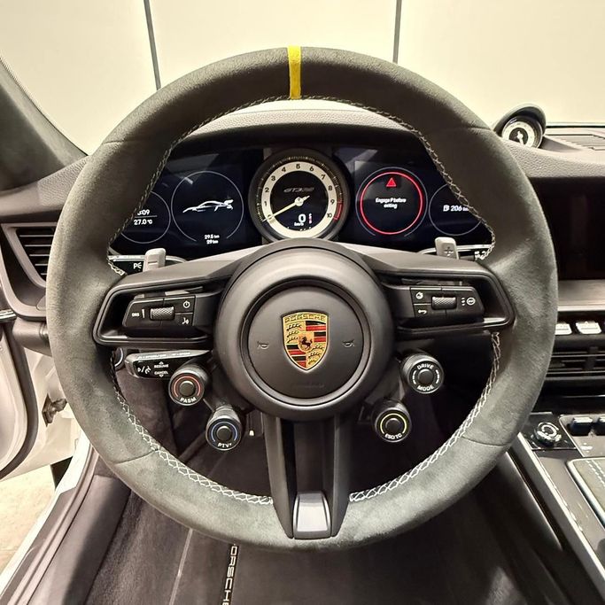 New Porsche 911 GT3 RS 992, 4.0 l, 2025 in Dubai by AAA Motors, White color. GCC Specs | AUTO.AE