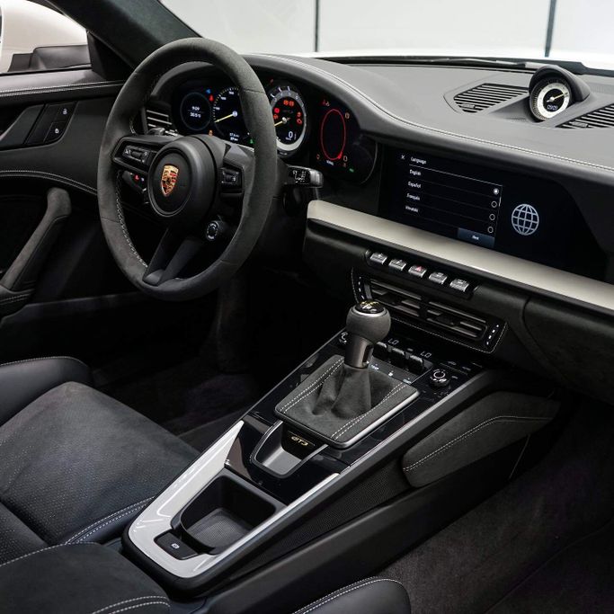 New Porsche 911 GT3 992, 4.0 l, 2023 in Dubai by AAA Motors, Silver color. European Specs | AUTO.AE