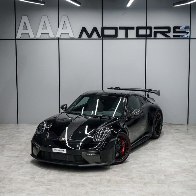 New Porsche 911 GT3 Weissach Package 992 Facelift, 4.0 l, 2025 in Dubai by AAA Motors, Black color. European Specs | AUTO.AE