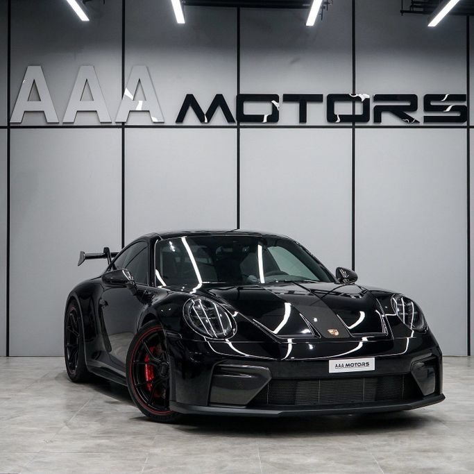 New Porsche 911 GT3 Weissach Package 992 Facelift, 4.0 l, 2025 in Dubai by AAA Motors, Black color. European Specs | AUTO.AE