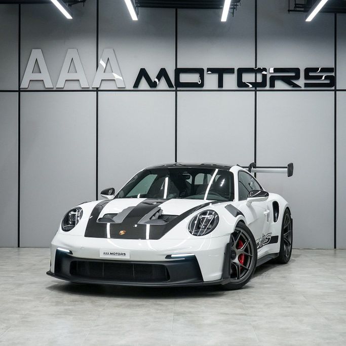 Used Porsche 911 GT3 RS 992, 4.0 l, 2024 in Dubai by AAA Motors, White color. GCC Specs | AUTO.AE