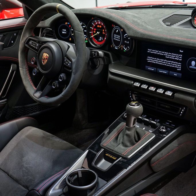 Used Porsche 911 GT3 RS 992, 4.0 l, 2023 in Dubai by AAA Motors, Red color. GCC Specs | AUTO.AE
