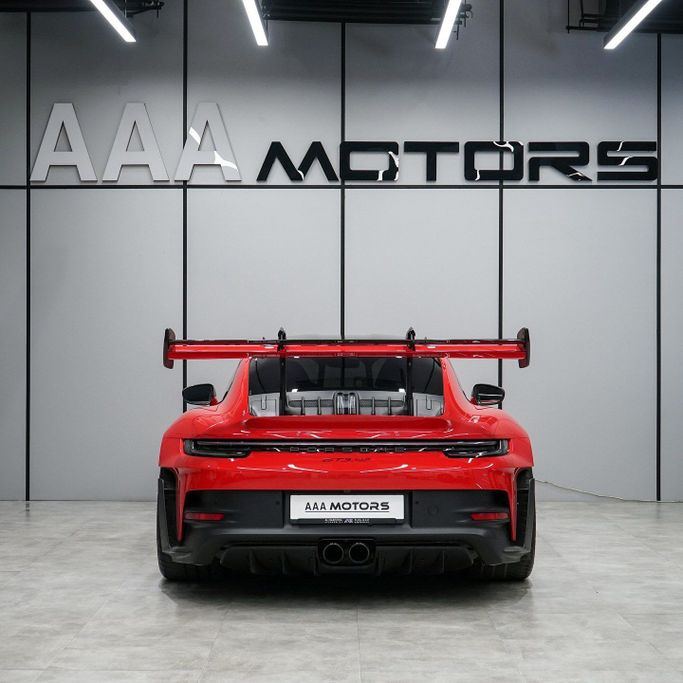 Used Porsche 911 GT3 RS 992, 4.0 l, 2023 in Dubai by AAA Motors, Red color. GCC Specs | AUTO.AE