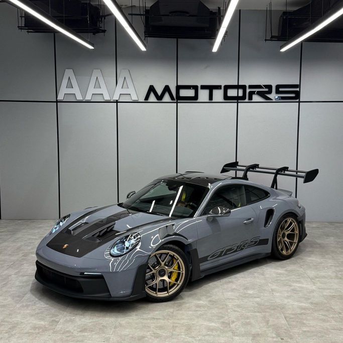 New Porsche 911 GT3 Weissach Package 992 Facelift, 4.0 l, 2024 in Dubai by AAA Motors, Grey color. European Specs | AUTO.AE