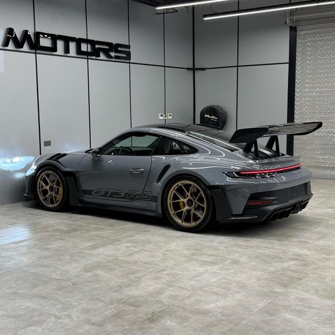 New Porsche 911 GT3 Weissach Package 992 Facelift, 4.0 l, 2024 in Dubai by AAA Motors, Grey color. European Specs | AUTO.AE