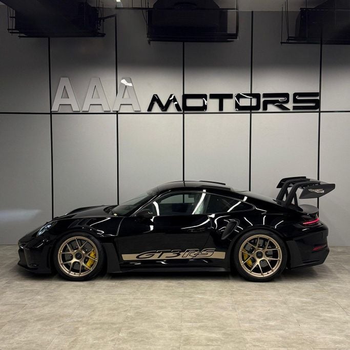 Новый Porsche 911 GT3 Weissach Package 992 Рестайлинг, 4.0 л, 2025 в Дубае от AAA Motors Черный цвет. GCC | AUTO.AE