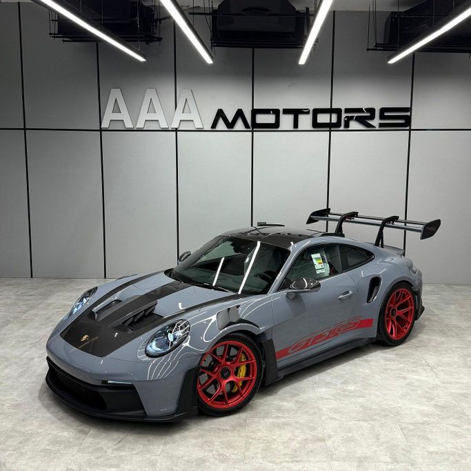 New Porsche 911 GT3 Weissach Package 992 Facelift, 4.0 l, 2025 in Dubai by AAA Motors, Grey color. GCC Specs | AUTO.AE