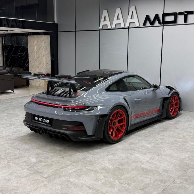 New Porsche 911 GT3 Weissach Package 992 Facelift, 4.0 l, 2025 in Dubai by AAA Motors, Grey color. GCC Specs | AUTO.AE