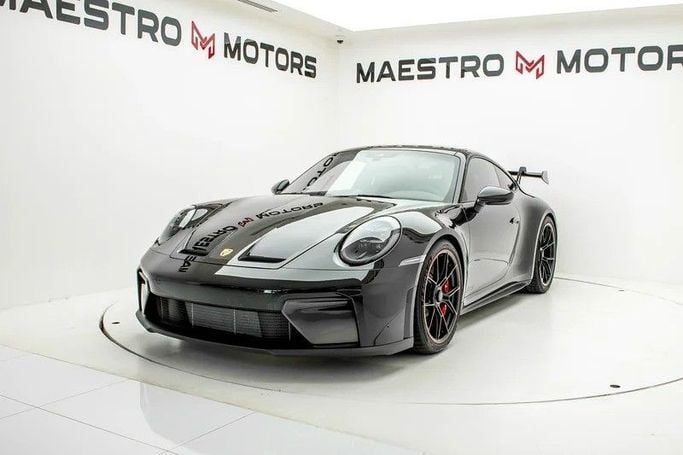 Новый Porsche 911 GT3 Weissach Package 992 Рестайлинг, 4.0 л, 2025 в Дубае от Maestro Motors Черный цвет. Европейская | AUTO.AE