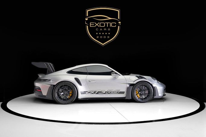New Porsche 911 GT3 Weissach Package 992 Facelift, 4.0 l, 2025 in Dubai by Exotic Cars, Silver color. Other | AUTO.AE