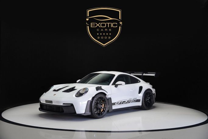 New Porsche 911 GT3 RS 992, 4.0 l, 2024 in Dubai by Exotic Cars, White color. Other | AUTO.AE