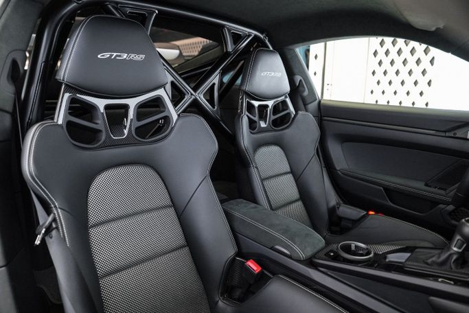 New Porsche 911 GT3 RS 992, 4.0 l, 2024 in Dubai by Exotic Cars, White color. Other | AUTO.AE