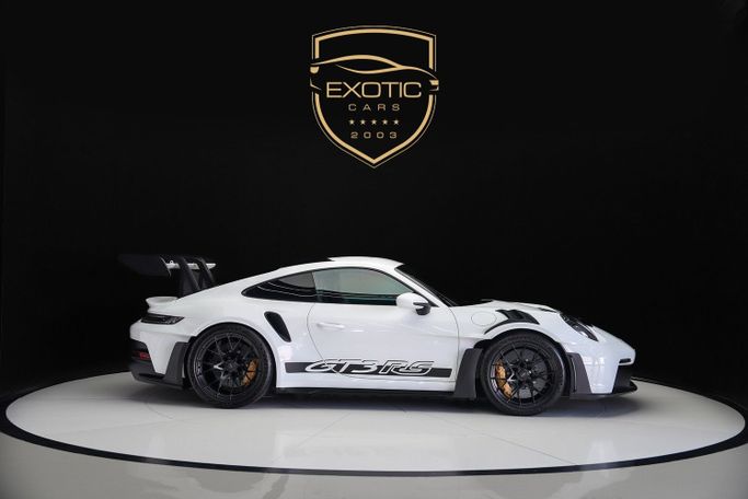 New Porsche 911 GT3 RS 992, 4.0 l, 2024 in Dubai by Exotic Cars, White color. Other | AUTO.AE