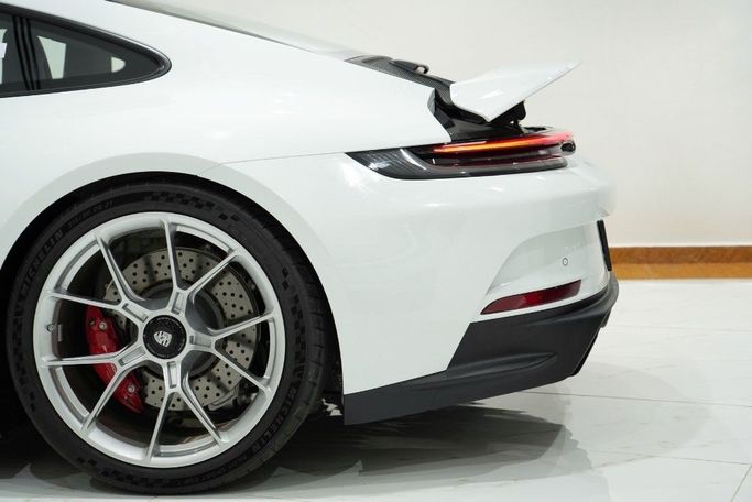 New Porsche 911 GT3 992, 4.0 l, 2024 in Dubai by Oscar Motors, White color.  | AUTO.AE