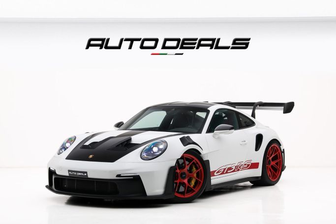 Подержанный Porsche 911 GT3 RS 992, 4.0 л, 2023 в Дубае от AUTO DEALS Белый цвет.  | AUTO.AE