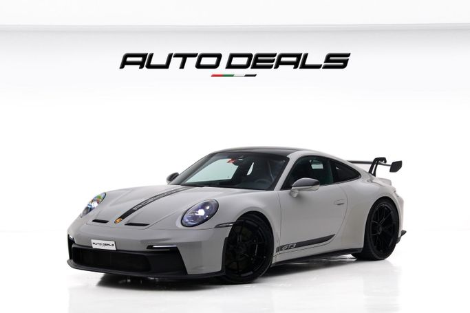 Подержанный Porsche 911 GT3 992, 4.0 л, 2022 в Дубае от AUTO DEALS Серый цвет. GCC | AUTO.AE
