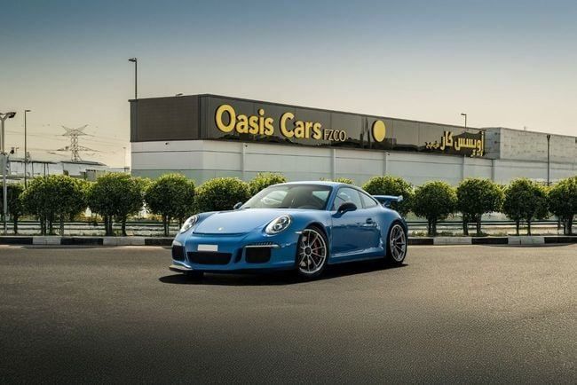 مستعملة Porsche 911 GT3 991, 3.8 l, 2014 في في دبي من OASIS CARS، اللون أزرق. مواصفات الخليج | AUTO.AE | إعلان #259321