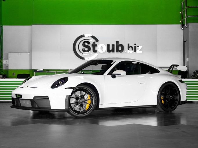 جديدة Porsche 911 GT3 Weissach Package 992 عملية فيس ليفت 992, 4.0 l, 2025 في في دبي من Stoub.Biz Motors، اللون أبيض. أخرى | AUTO.AE | إعلان #260493