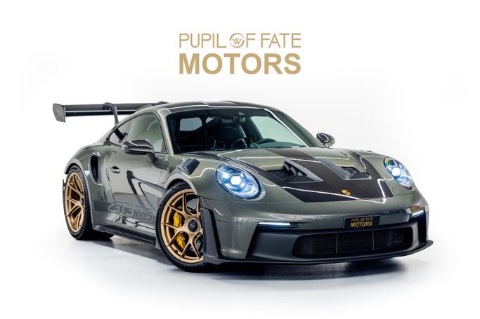 مستعملة Porsche 911 GT3 RS Weissach Package 992 عملية فيس ليفت 992, 4.0 l, 2025 في في الإمارات, دبي من PUPIL OF FATE MOTORS، اللون أخضر. المواصفات الأوروبية | AUTO.AE | إعلان #274623