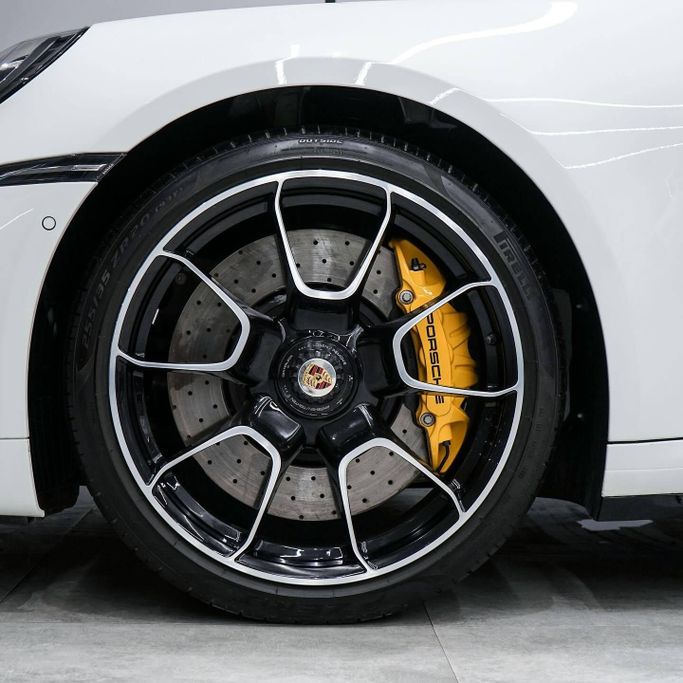 Used Porsche 911 Turbo S VIII (992), 3.7 l, 2022 in Dubai by AAA Motors, White color. GCC Specs | AUTO.AE