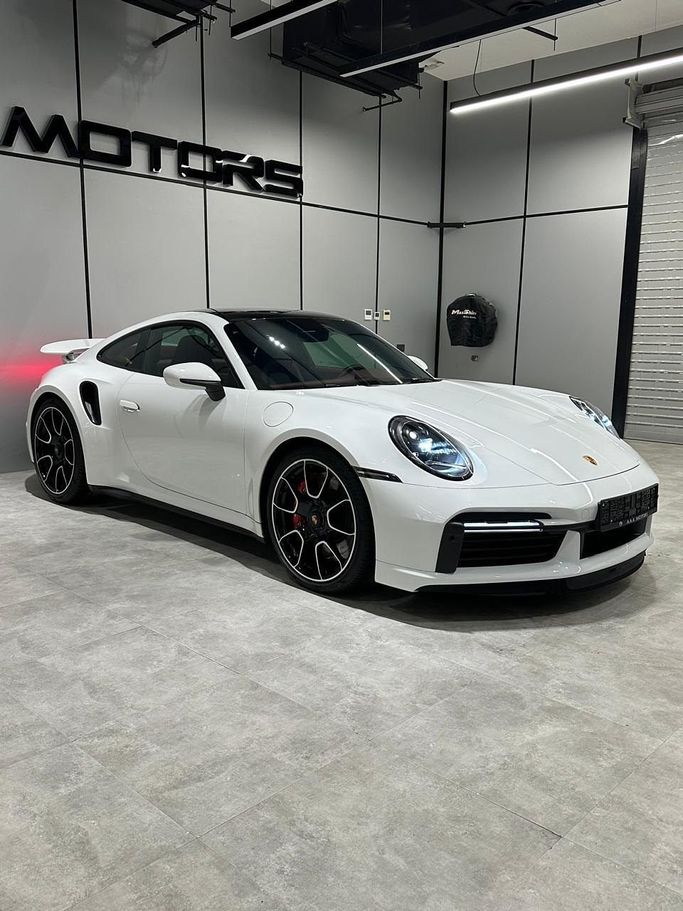 Used Porsche 911 Turbo VIII (992), 3.7 l, 2022 in Dubai by AAA Motors, White color. GCC Specs | AUTO.AE