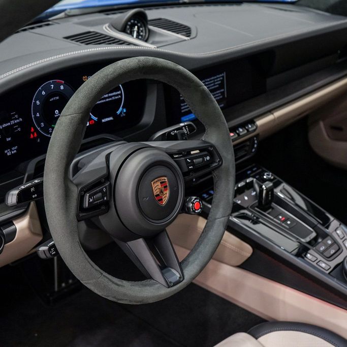 New Porsche 911 Carrera 4 GTS VIII (992) Facelift, 3.6 l, 2025 in Dubai by AAA Motors, Blue color. European Specs | AUTO.AE