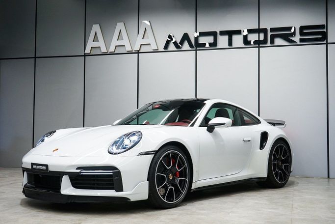 Used Porsche 911 Turbo VIII (992), 3.7 l, 2021 in Dubai by AAA Motors, White color. GCC Specs | AUTO.AE