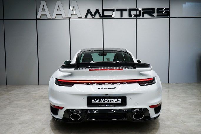 Used Porsche 911 Turbo VIII (992), 3.7 l, 2021 in Dubai by AAA Motors, White color. GCC Specs | AUTO.AE