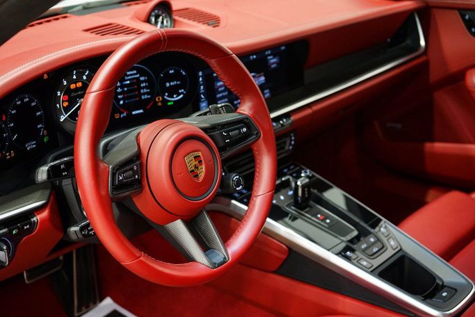 Used Porsche 911 Turbo VIII (992), 3.7 l, 2021 in Dubai by AAA Motors, White color. GCC Specs | AUTO.AE