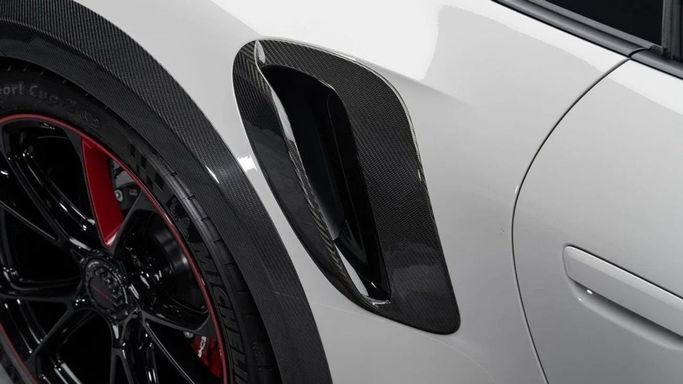 Новый Porsche 911 Turbo S TECHART GTstreet R Touring VIII (992) Рестайлинг, 3.7 л, 2024 в Дубае от Al Ain Class Motors Серый цвет. Европейская | AUTO.AE