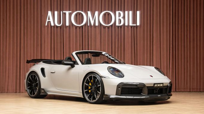 Новый Porsche 911 Turbo S VIII (992), 3.7 л, 2024 в Дубае от Automobili Motors Белый цвет. GCC | AUTO.AE