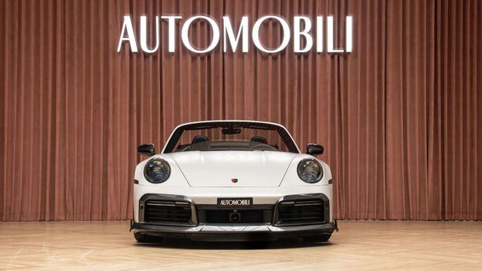 Новый Porsche 911 Turbo S VIII (992), 3.7 л, 2024 в Дубае от Automobili Motors Белый цвет. GCC | AUTO.AE