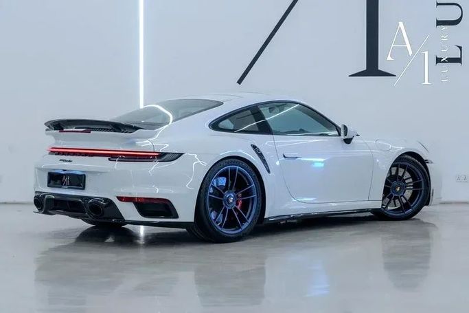 Подержанный Porsche 911 Turbo VIII (992), 3.7 л, 2024 в Дубае от A1 Luxury Motors Белый цвет. GCC | AUTO.AE