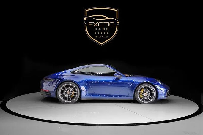 Used Porsche 911 Carrera VIII (992), 3.0 l, 2021 in Dubai by Exotic Cars, Blue color. GCC Specs | AUTO.AE