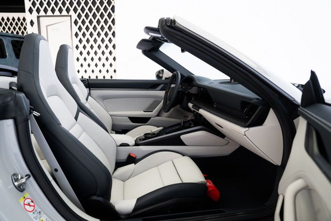 New Porsche 911 Carrera VIII (992) Facelift, 3.0 l, 2025 in Dubai by Exotic Cars, Grey color. GCC Specs | AUTO.AE