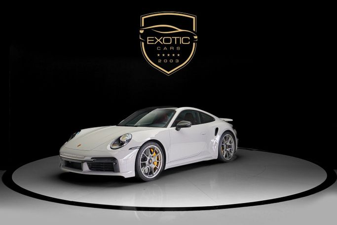 مستعملة Porsche 911 Turbo S ثامناً (992), 3.7 l, 2021 في في دبي من Exotic Cars، اللون رمادي. مواصفات الخليج | AUTO.AE