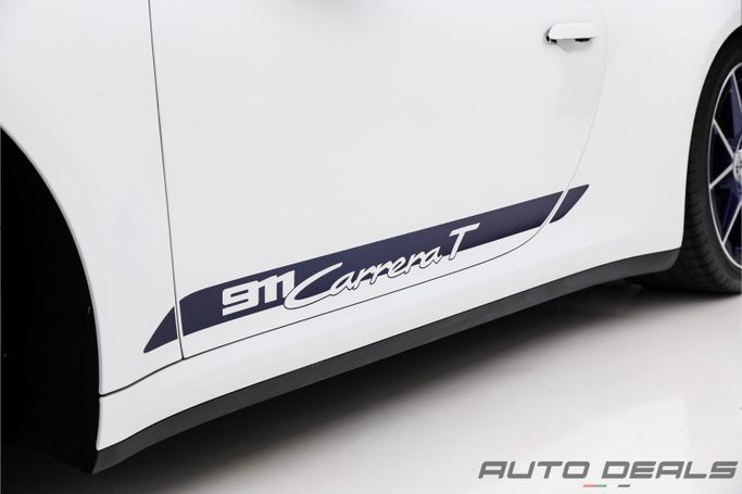 Новый Porsche 911 Carrera T VIII (992), 3.0 л, 2025 в Дубае от AUTO DEALS Белый цвет. GCC | AUTO.AE