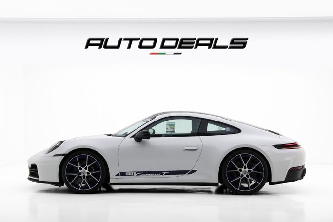 Новый Porsche 911 Carrera T VIII (992), 3.0 л, 2025 в Дубае от AUTO DEALS Белый цвет. GCC | AUTO.AE