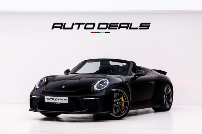 Подержанный Porsche 911 Speedster VII (991) Рестайлинг, 4.0 л, 2020 в Дубае от AUTO DEALS Черный цвет. Европейская | AUTO.AE
