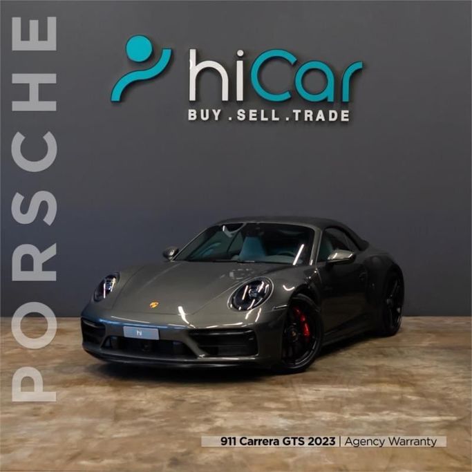 مستعملة Porsche 911 Carrera 4 GTS ثامناً (992), 3.0 l, 2023 في في دبي من Hi Car Approved Pre-Owned Cars Showroom، اللون رمادي. المواصفات الأوروبية | AUTO.AE