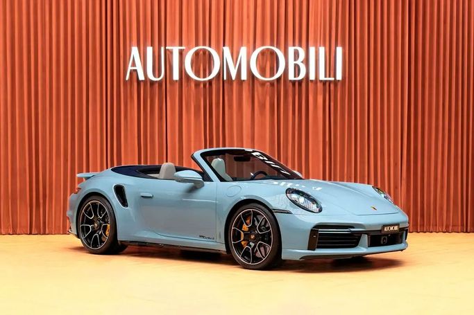 Подержанный Porsche 911 Turbo S VIII (992.1), 3.7 л, 2023 в Дубае от Automobili Motors Голубой цвет. Европейская | AUTO.AE | Объявление #258526