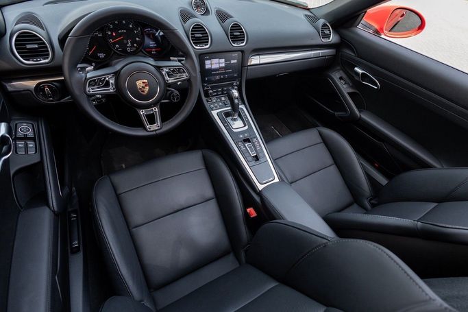 Used Porsche 718 Boxster GTS IV 718 (982), 4.0 l, 2023 in Dubai by Linda Cars, Red color. Korean Specs | AUTO.AE