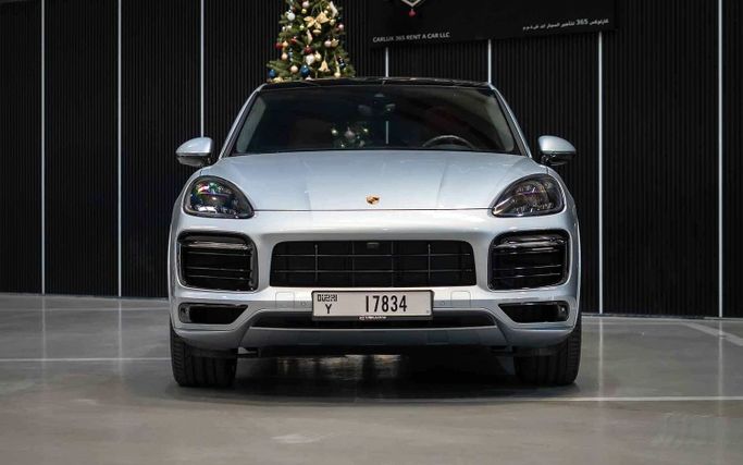 Porsche Cayenne GTS III Facelift, 2023 business suv 5 dr. for rent in Dubai by Car Lux 365 Car Rental, silver color | AUTO.AE