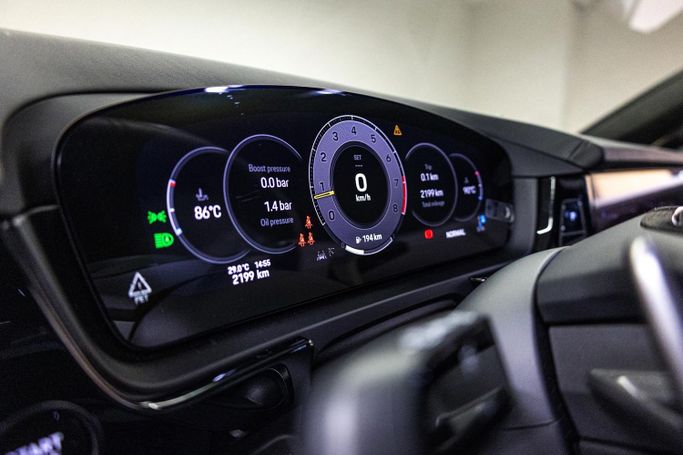 Used Porsche Cayenne S Coupé III, 2.9 l, 2024 in Dubai by PUPIL OF FATE MOTORS, Blue color. GCC Specs | AUTO.AE