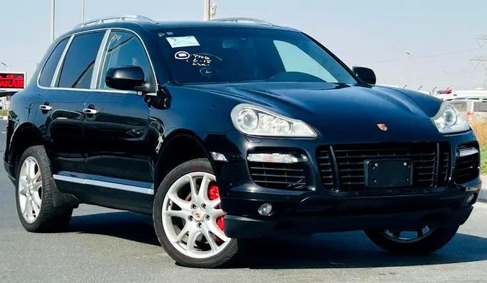 Подержанный Porsche Cayenne Turbo I Рестайлинг (957), 4.8 л, 2008 в Дубае от Mirza Automobile FZE Черный цвет. Японская | AUTO.AE