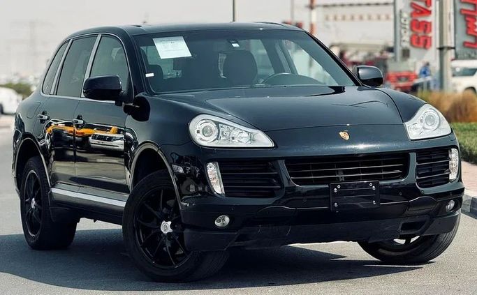 Подержанный Porsche Cayenne S I Рестайлинг (957), 4.8 л, 2008 в Дубае от Mirza Automobile FZE Черный цвет. Японская | AUTO.AE