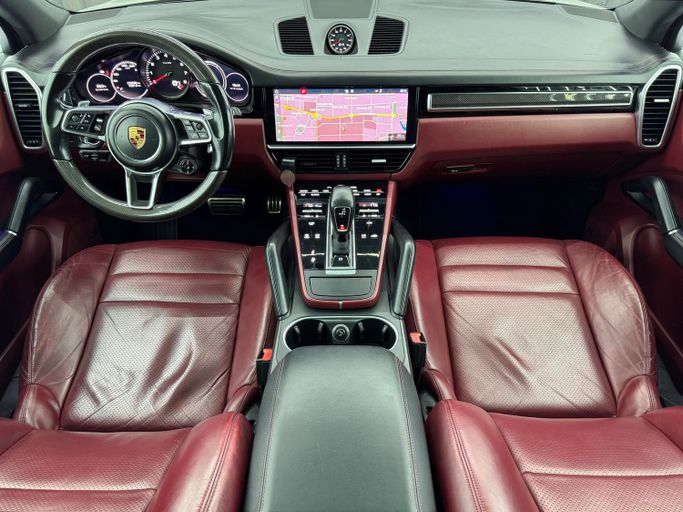 Used Porsche Cayenne S Coupé III, 2.9 l, 2019 in Dubai by Zeus Motors, White color. GCC Specs | AUTO.AE